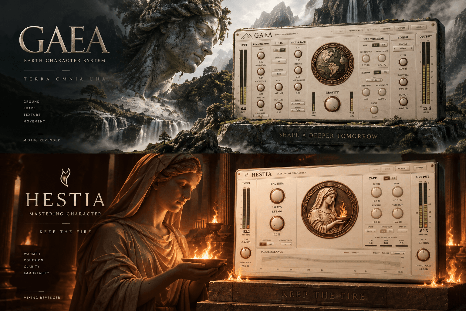Gaea 大地与 Hestia 炉火，两款插件
